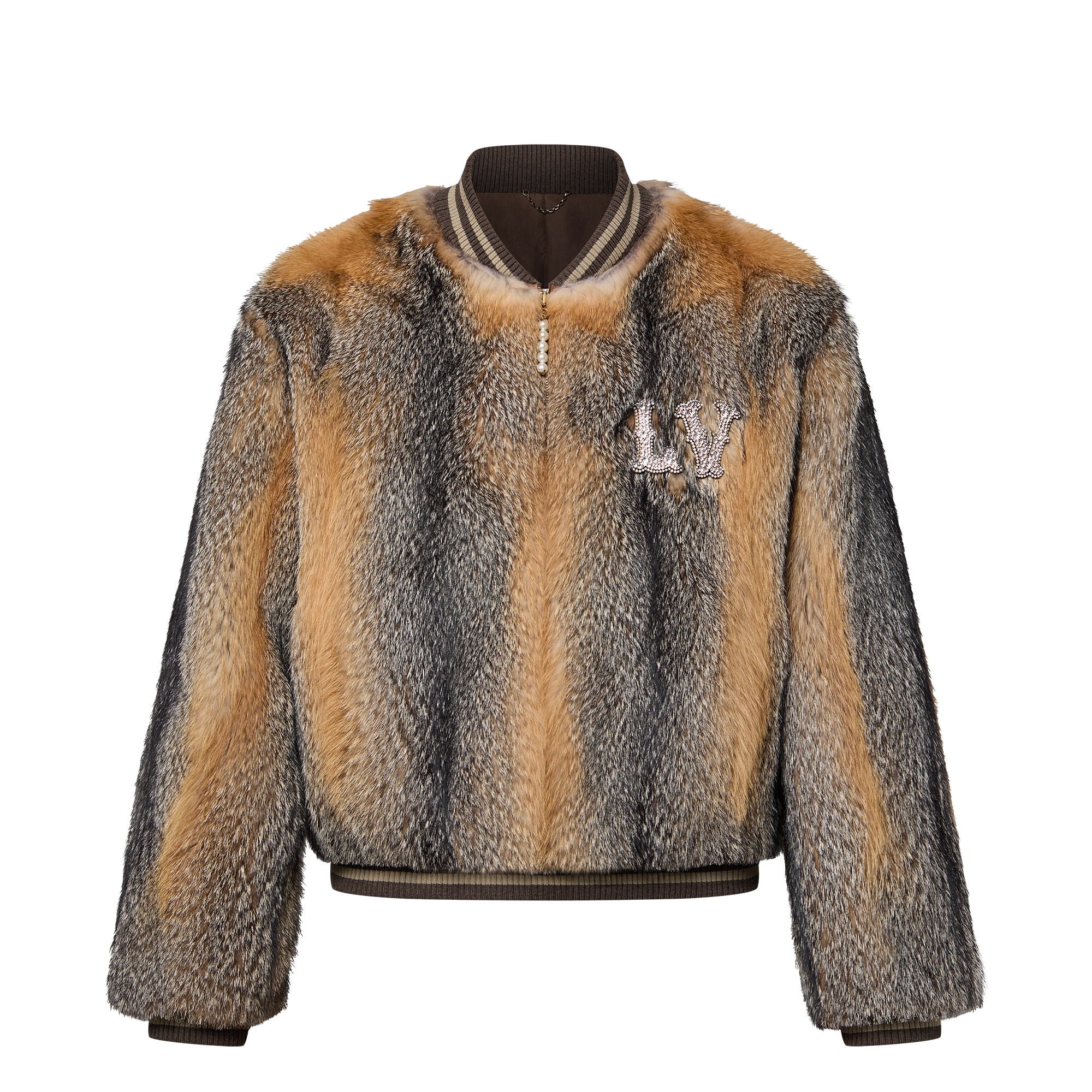 Fox Fur Bomber  in Men