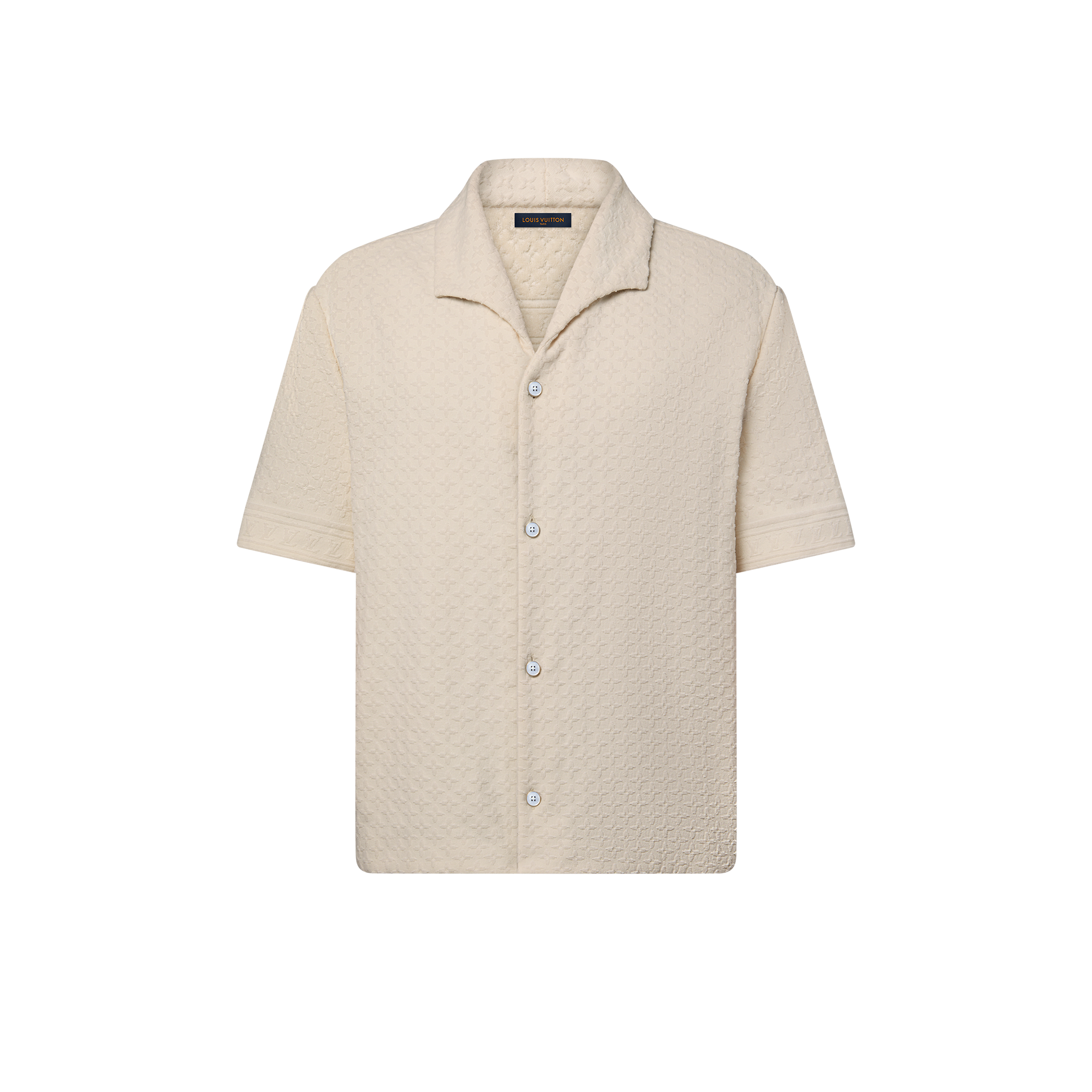 French Terry Short-Sleeved Shirt  in Men