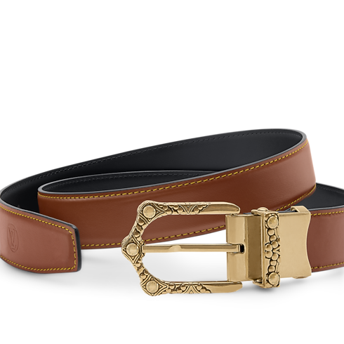 Frog Crafted 30mm Reversible Belt in Men's Accessories Belts collections by Louis Vuitton (Product zoom)
