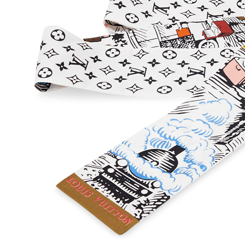 Gaston’s Travel Bandeau S00 in Women's Accessories Silk Squares and Bandeaus collections by Louis Vuitton (Product zoom)