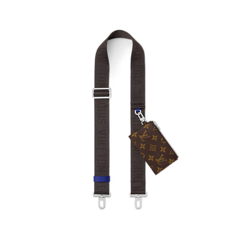 Gaston Wearable Wallet Monogram Macassar Canvas in Bags and Small Leather Goods's Men Bags Newness collections by Louis Vuitton (Product zoom)
