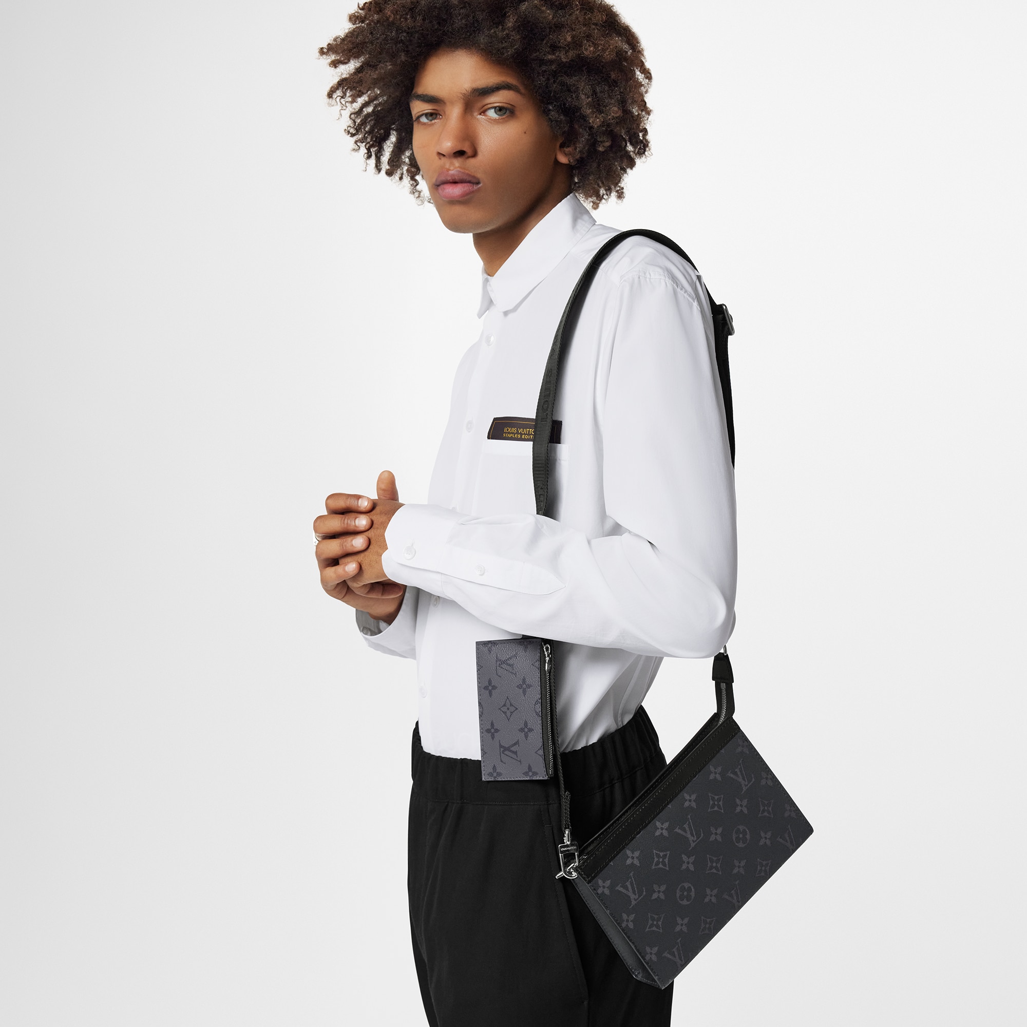 Gaston Wearable Wallet Monogram Eclipse in Men