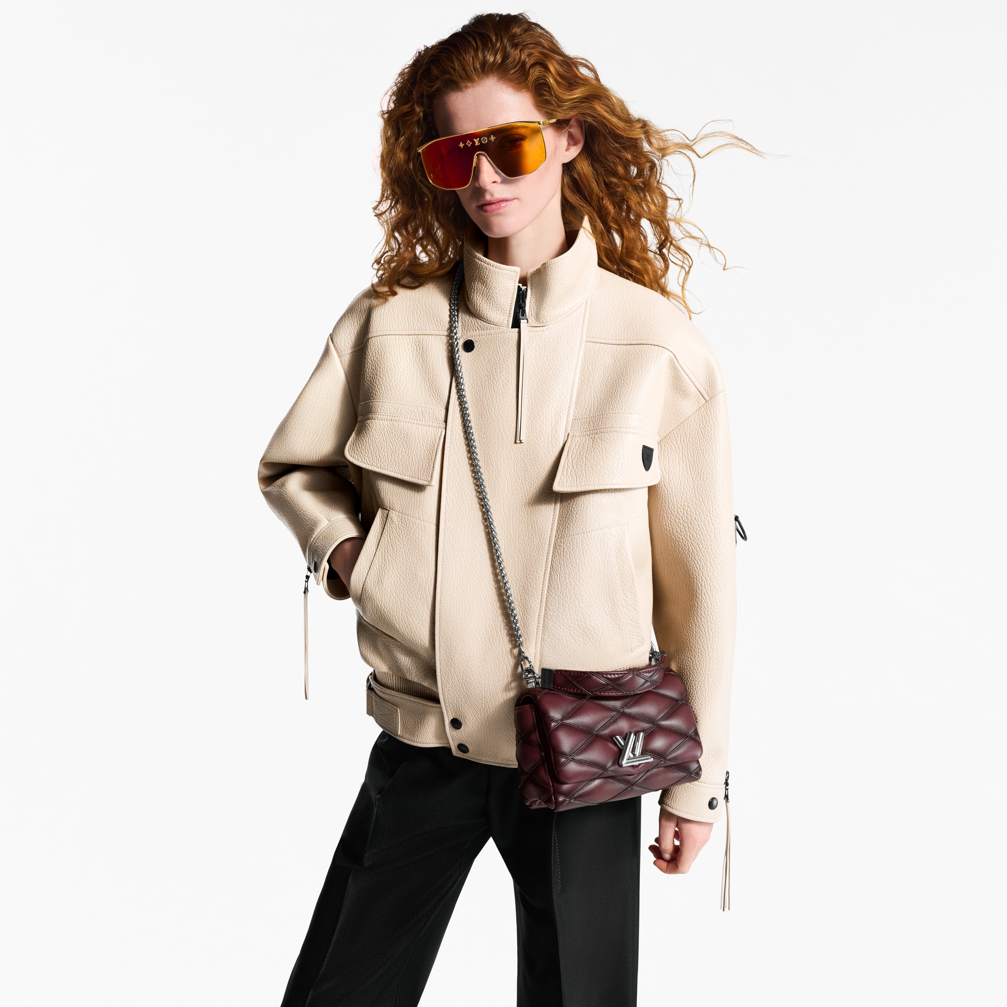 GO-14 PM Malletage Leather in Women