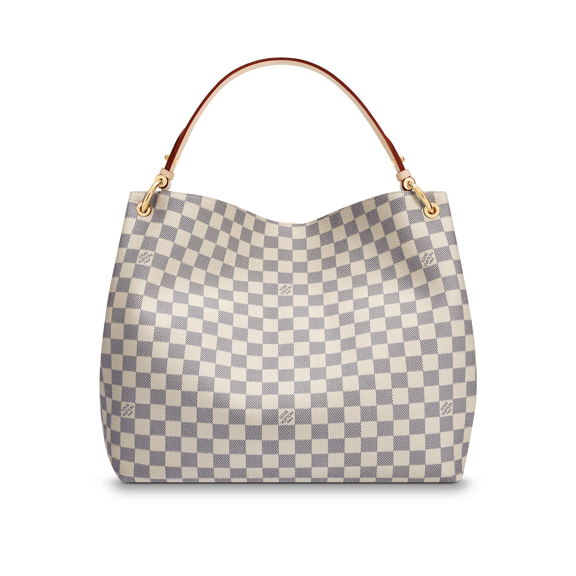 Graceful MM Damier Azur Canvas in Women