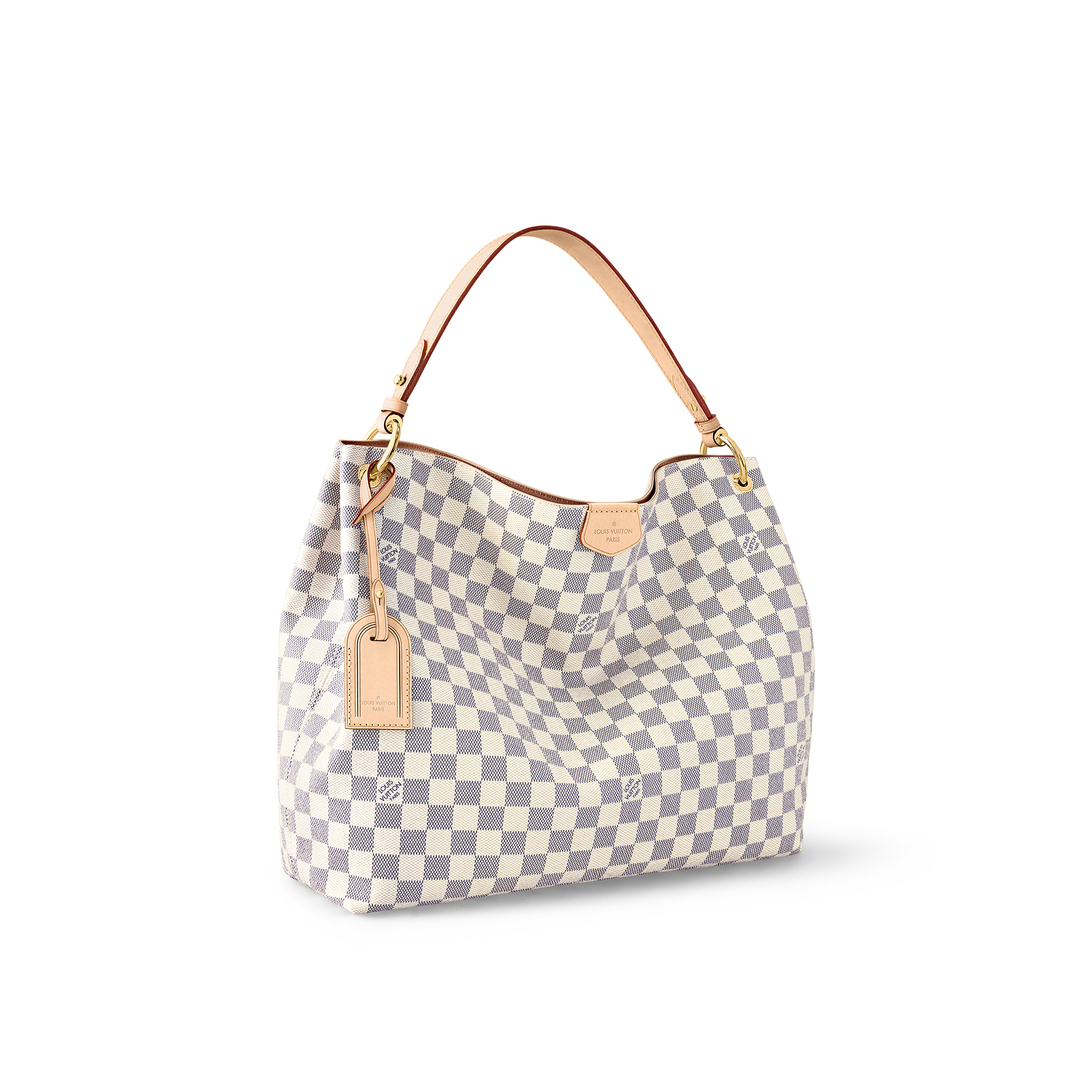 Graceful MM Damier Azur Canvas in Women