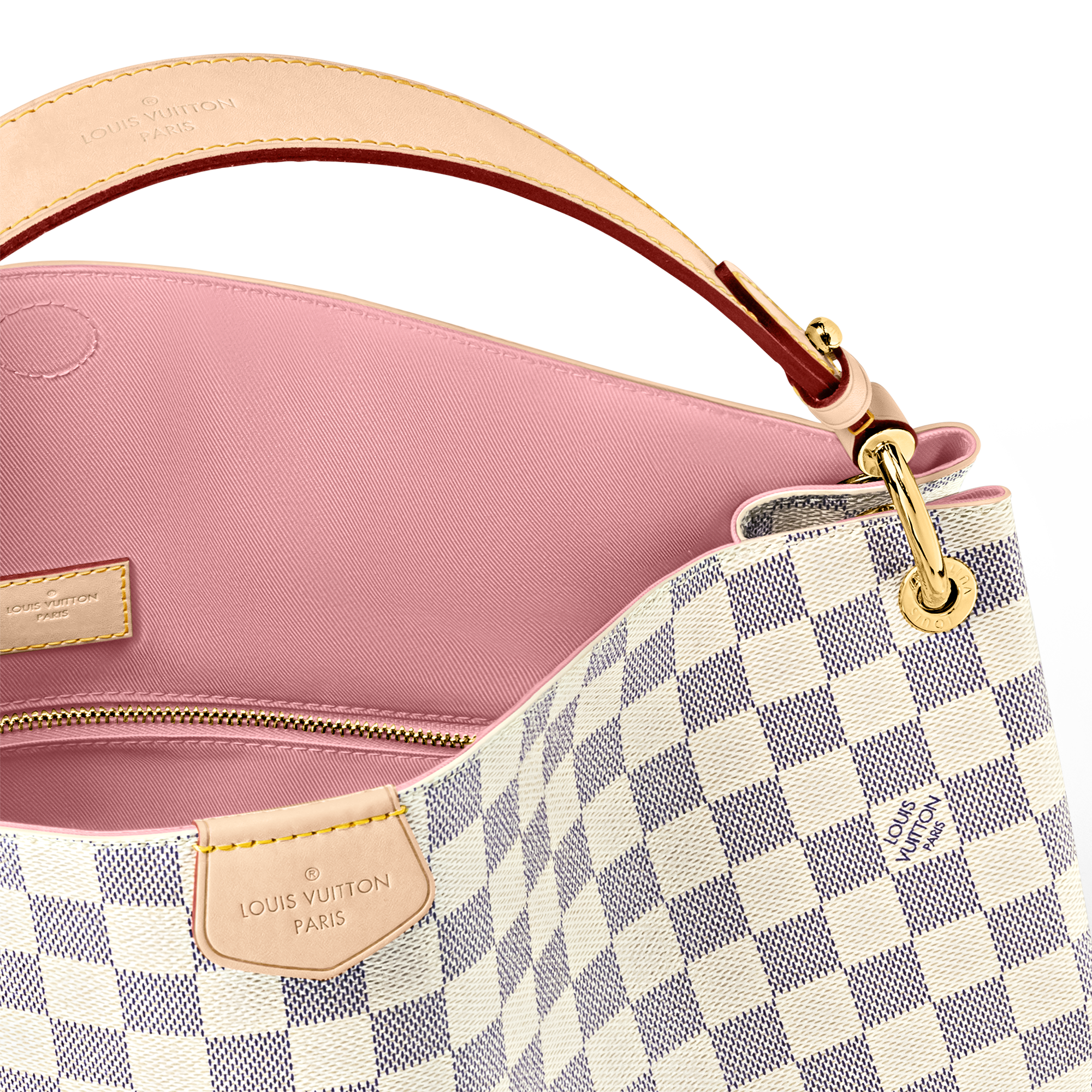 Graceful PM Damier Azur Canvas in Women