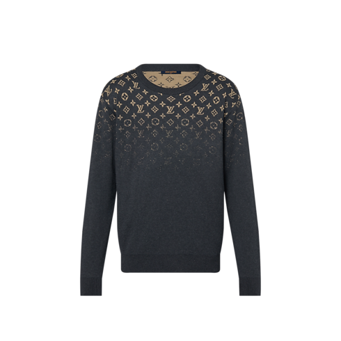 Gradient Cotton Crewneck in Men's Ready to Wear All Ready-To-Wear collections by Louis Vuitton (Product zoom)
