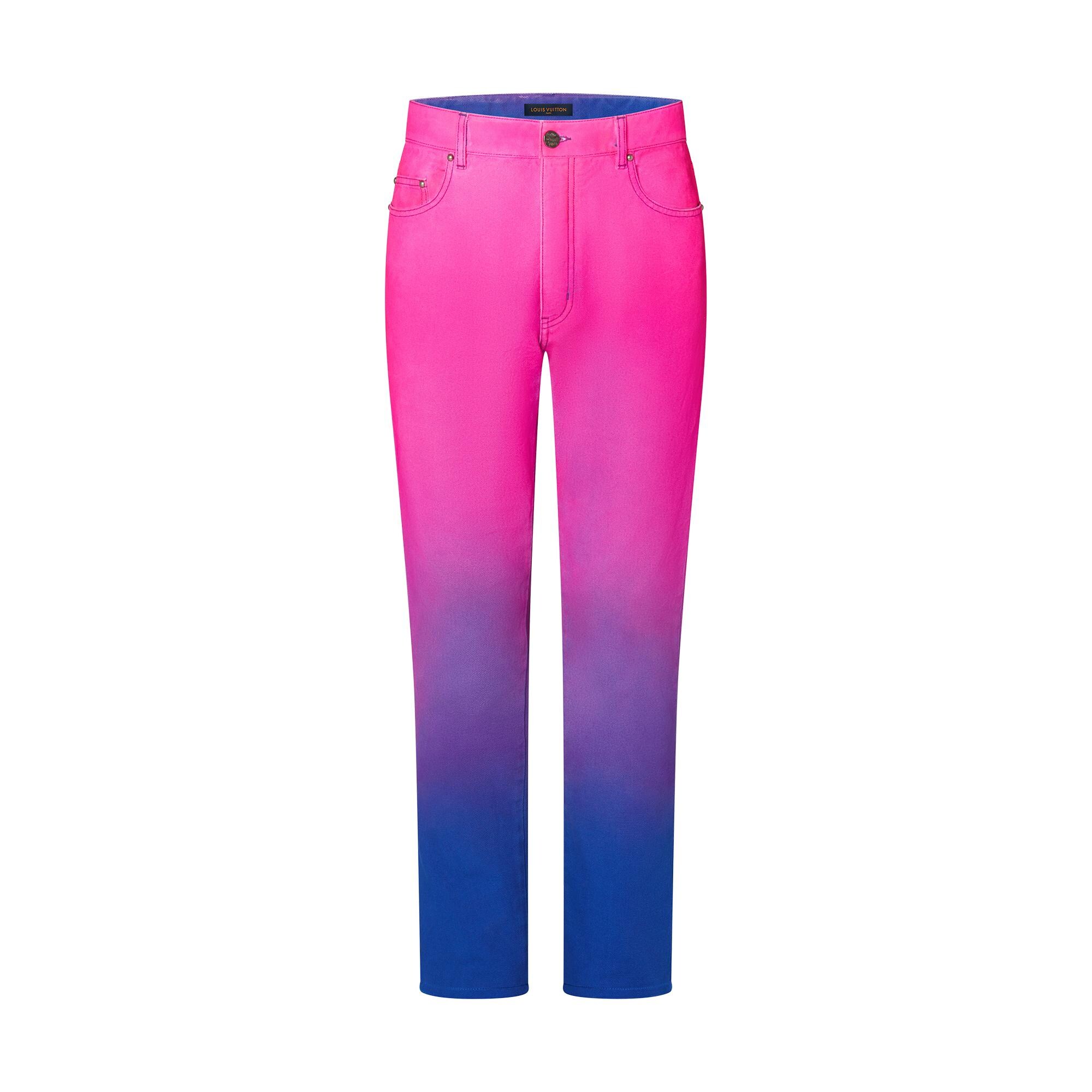 Gradient Denim Pants - Ready to Wear 