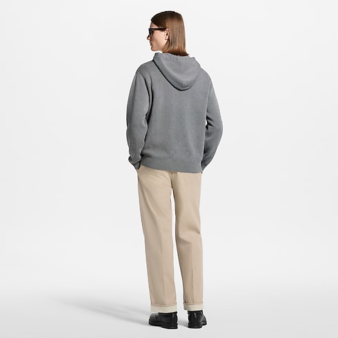 Gradient Signature Jacquard Hoodie in Men's Ready-to-Wear All Ready-to-Wear collections by Louis Vuitton (Product zoom)