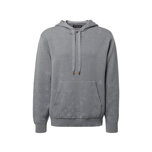 Gradient Signature Jacquard Hoodie in Men's Ready-to-Wear All Ready-to-Wear collections by Louis Vuitton (Product zoom)