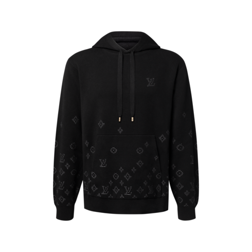 Gradient Signature Jacquard Hoodie in Men's Ready-to-Wear All Ready-to-Wear collections by Louis Vuitton (Product zoom)