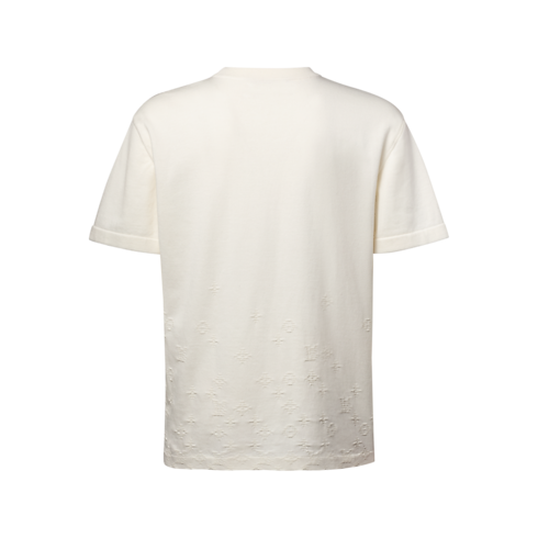 Gradient Signature Jacquard Short-Sleeved Crewneck in Men's Ready-to-Wear Knitwear and Sweatshirts collections by Louis Vuitton (Product zoom)