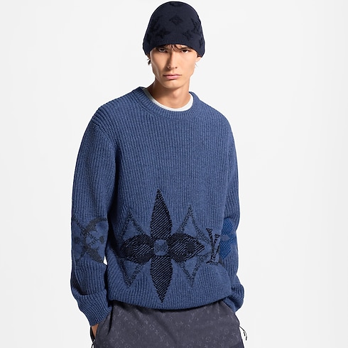 Graphic Crewneck in New's For Men LV Ski collections by Louis Vuitton (Product zoom)