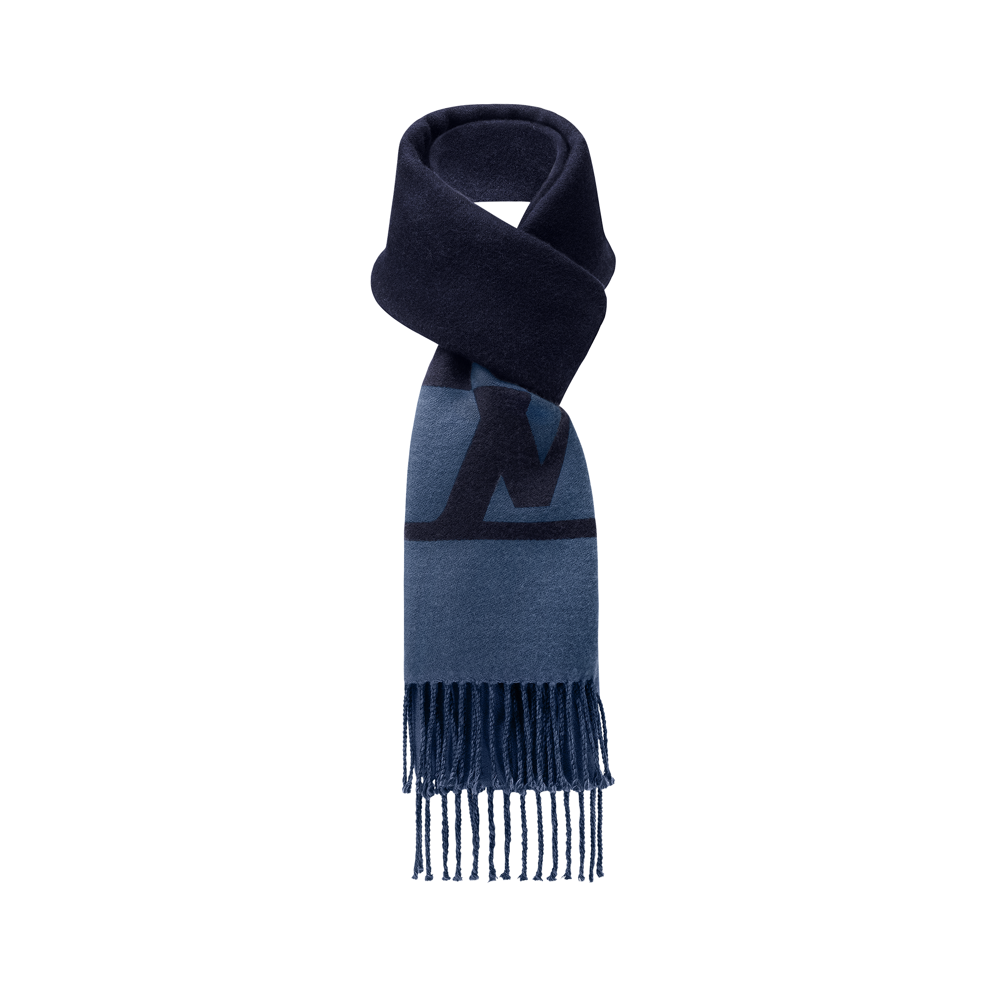 Graphic Dual Scarf S00 in Men