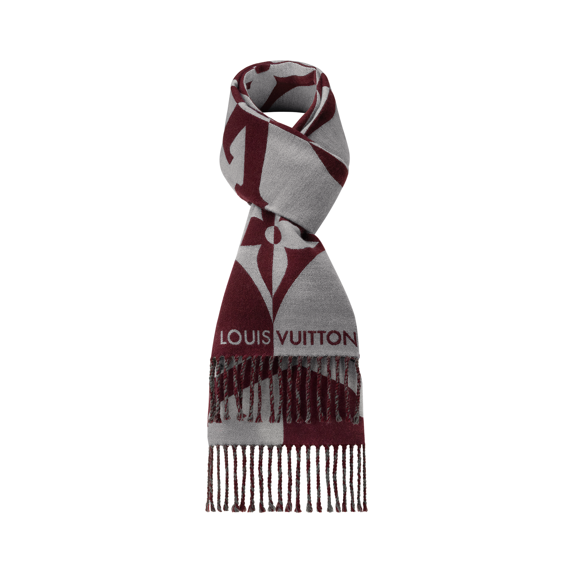 Graphic Dual Small Scarf S00 in Men