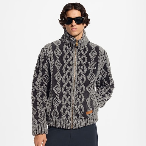 Graphic Fleece Blouson in Men's Ready-to-Wear All Ready-to-Wear collections by Louis Vuitton (Product zoom)
