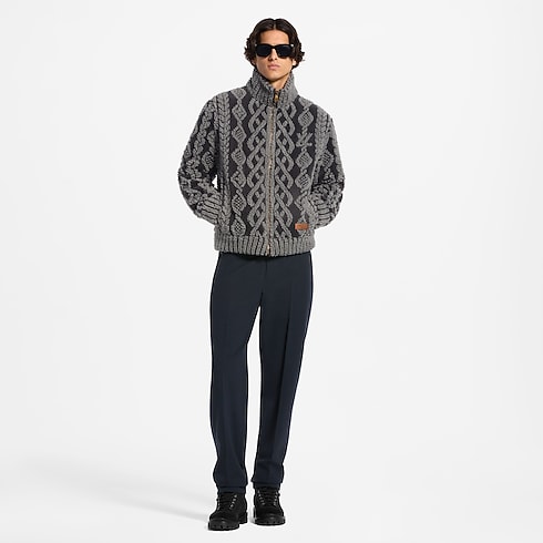 Graphic Fleece Blouson in Men's Ready-to-Wear All Ready-to-Wear collections by Louis Vuitton (Product zoom)