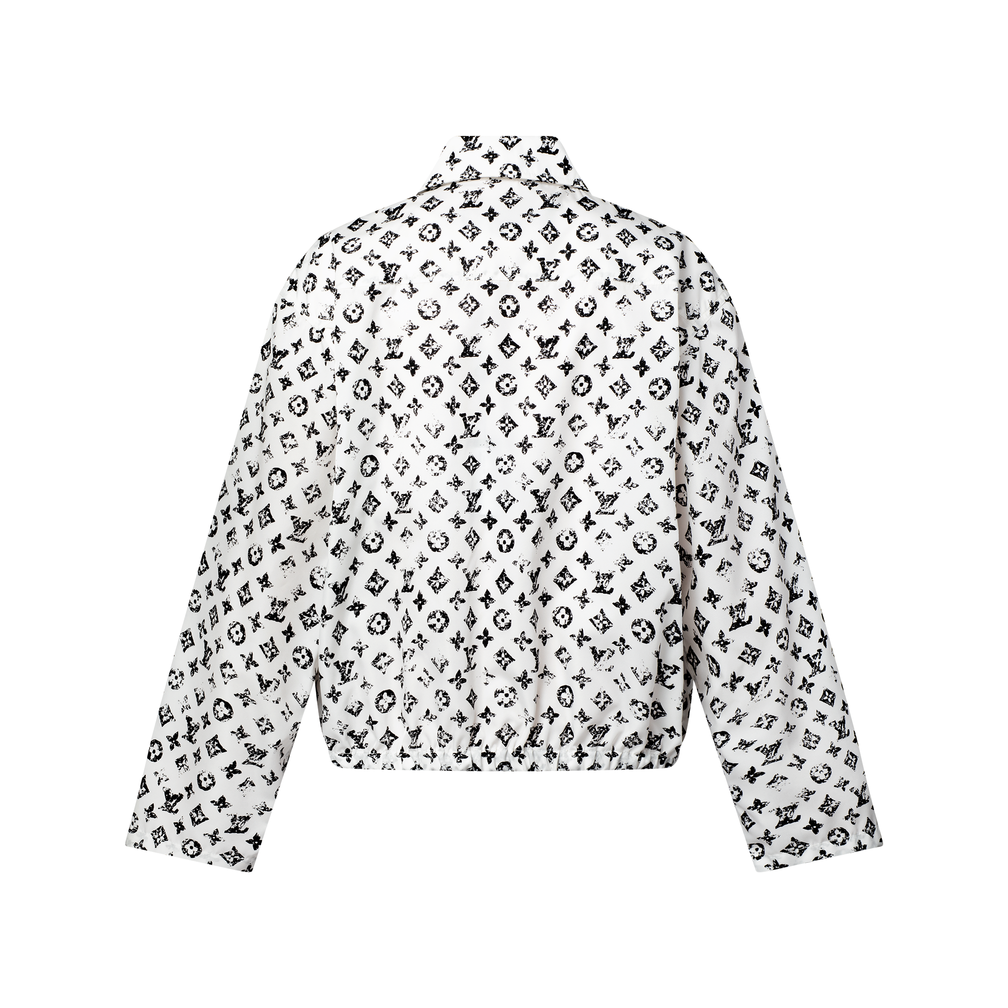 Graphic Monogram Zip-Up Jacket  in Women