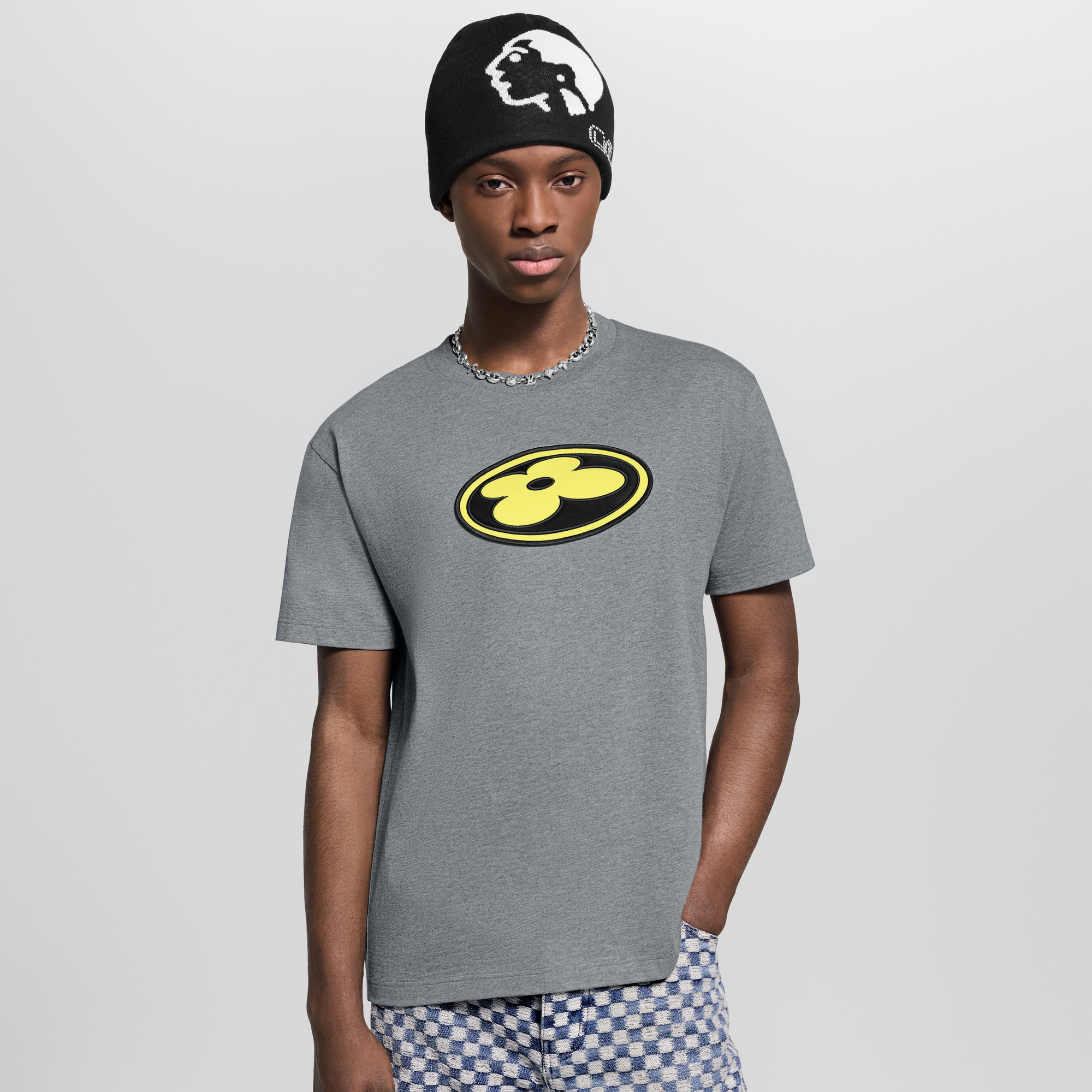 Graphic Patch T-Shirt  in Men