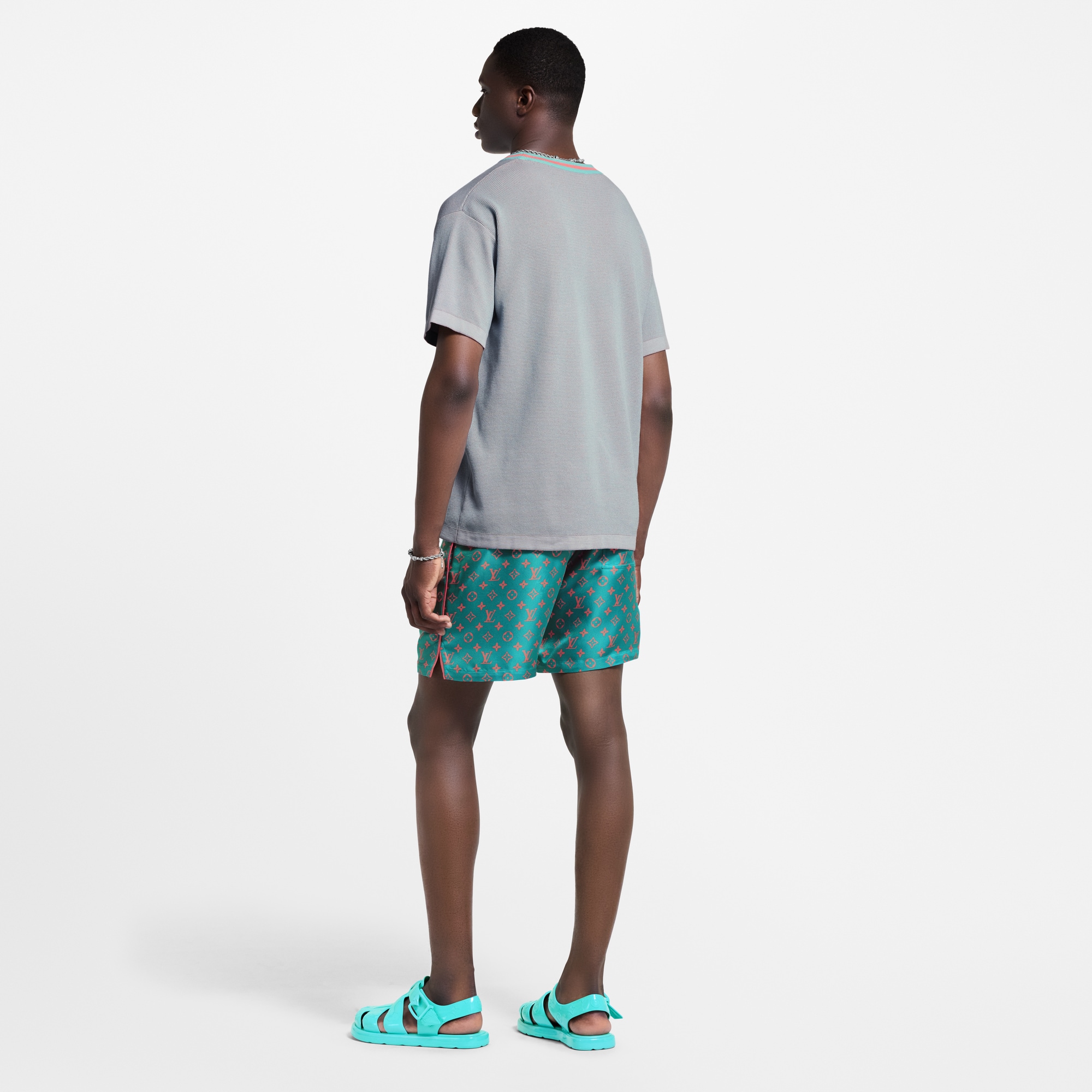 Graphic Short-Sleeved Crewneck  in Men