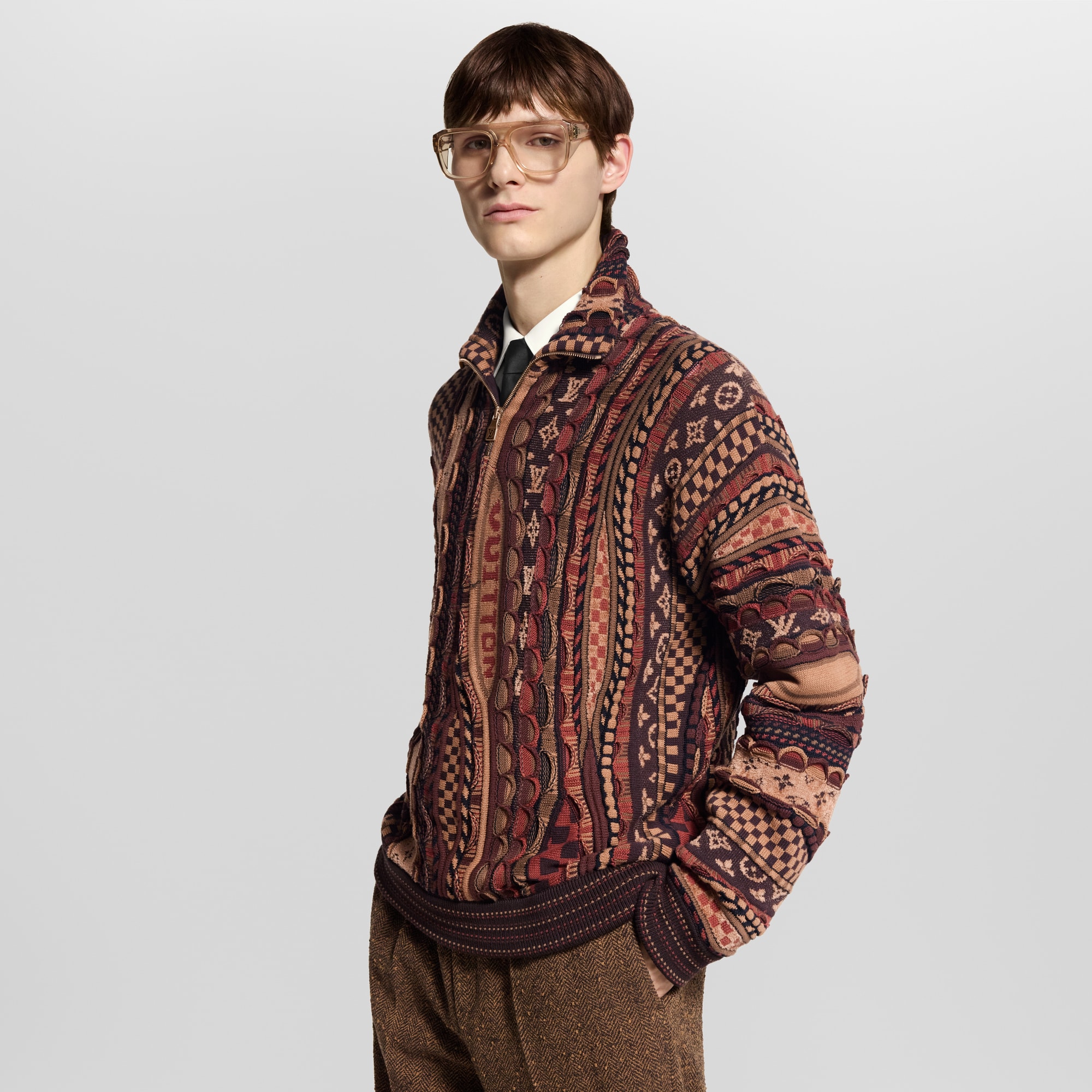 Half-Zip Pullover  in Men