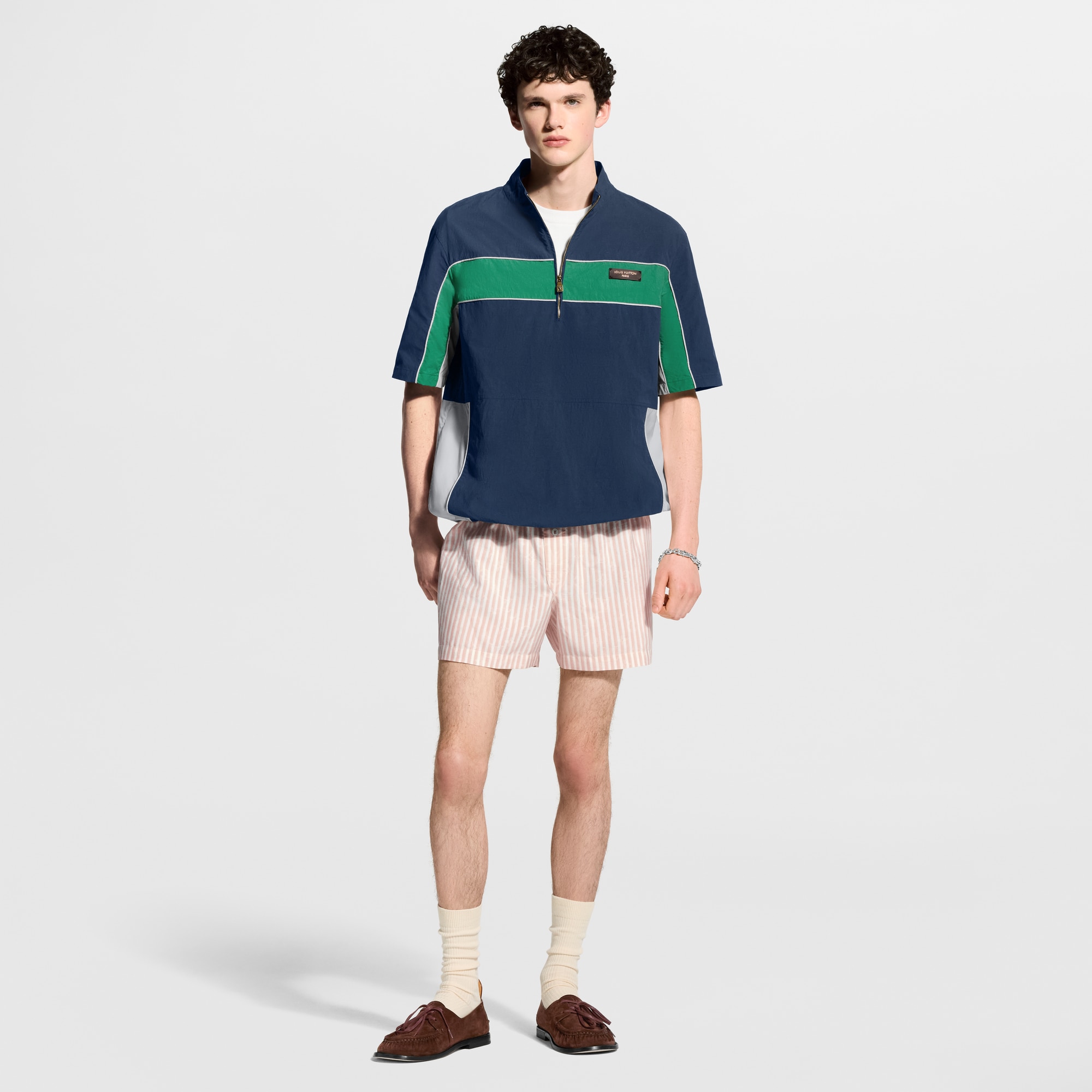 Half-Zip Technical Short-Sleeved Shirt - Ready-to-Wear | LOUIS VUITTON