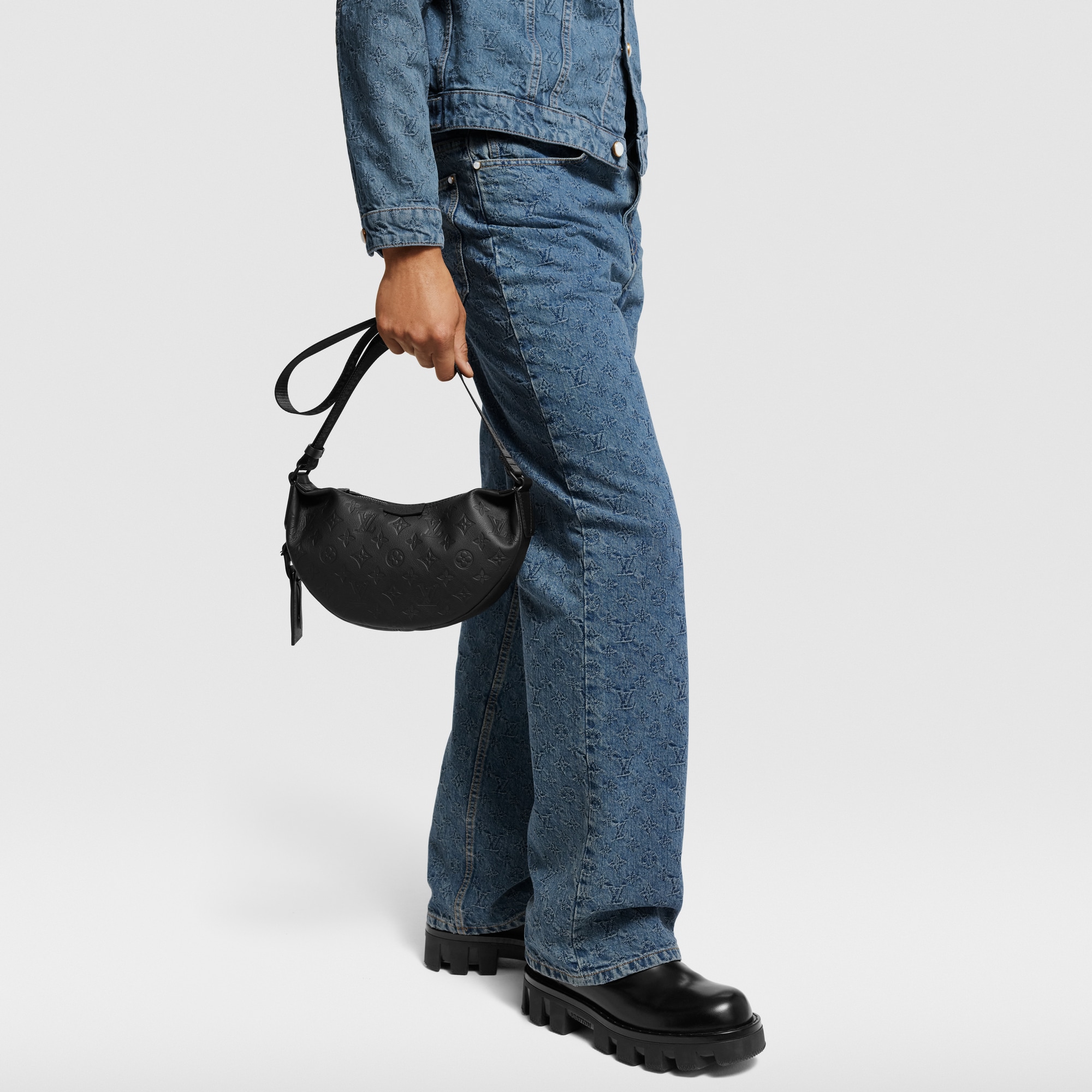 Hamac Bag PM Monogram Shadow Leather in Bags and Small Leather Goods