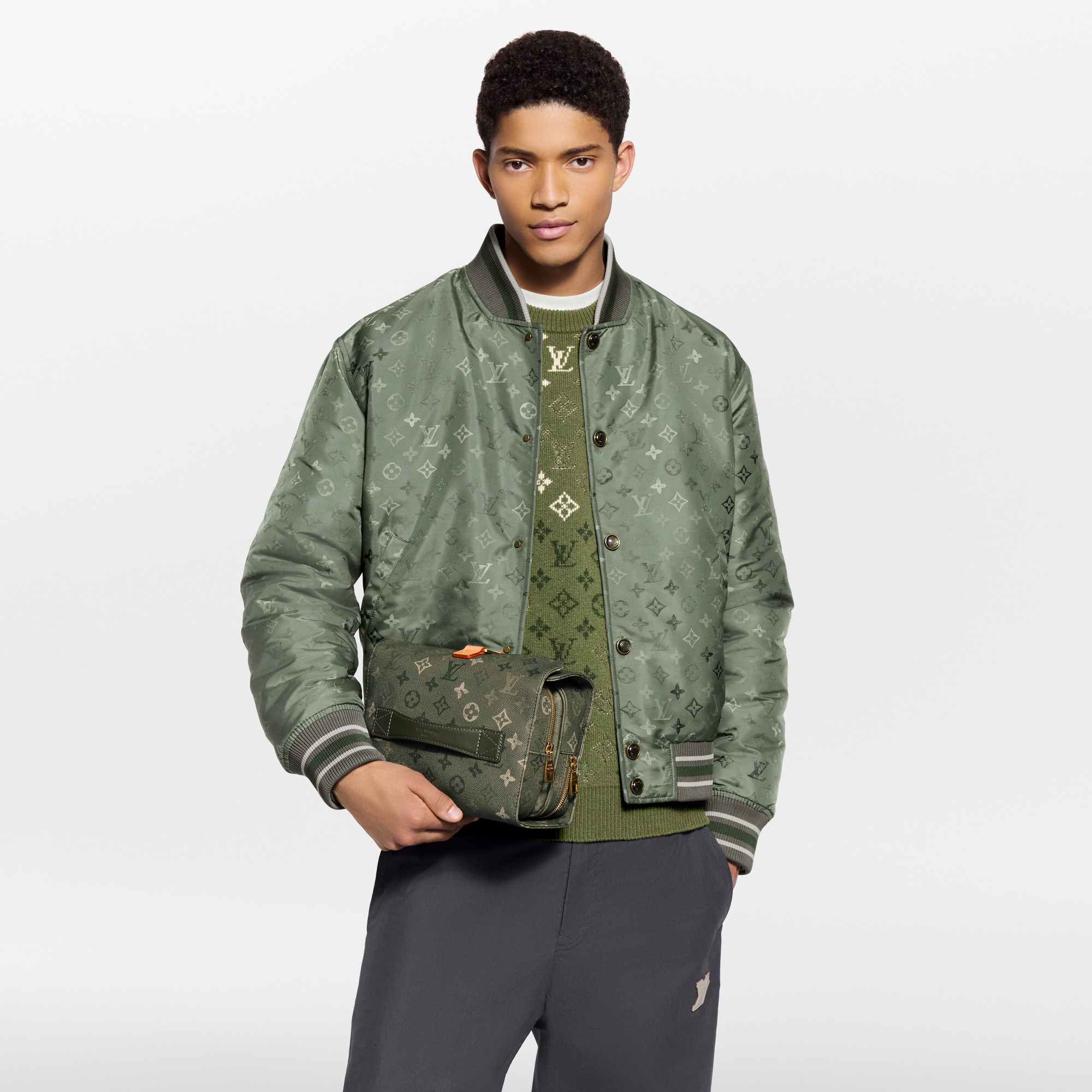 Hanging Toiletry Bag Monogram Other in Men