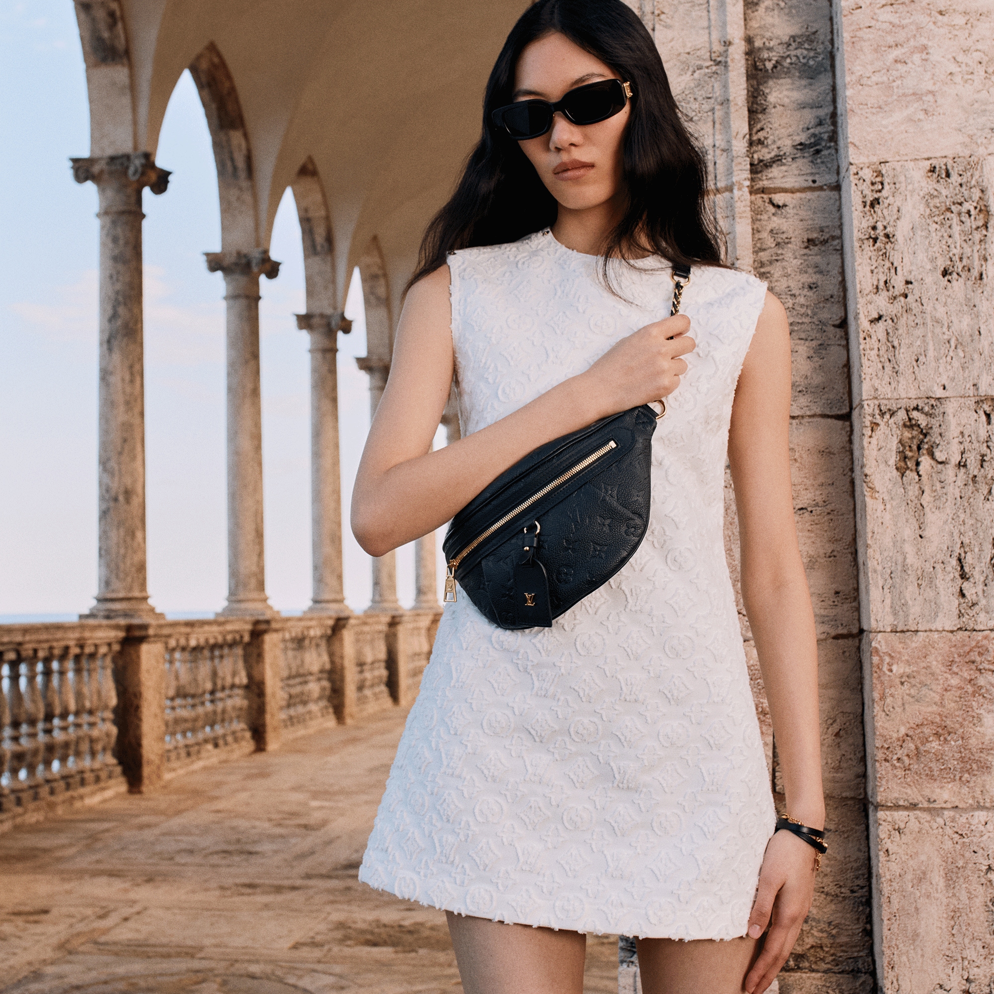 High Rise PM Monogram Empreinte Leather in Bags and Small Leather Goods