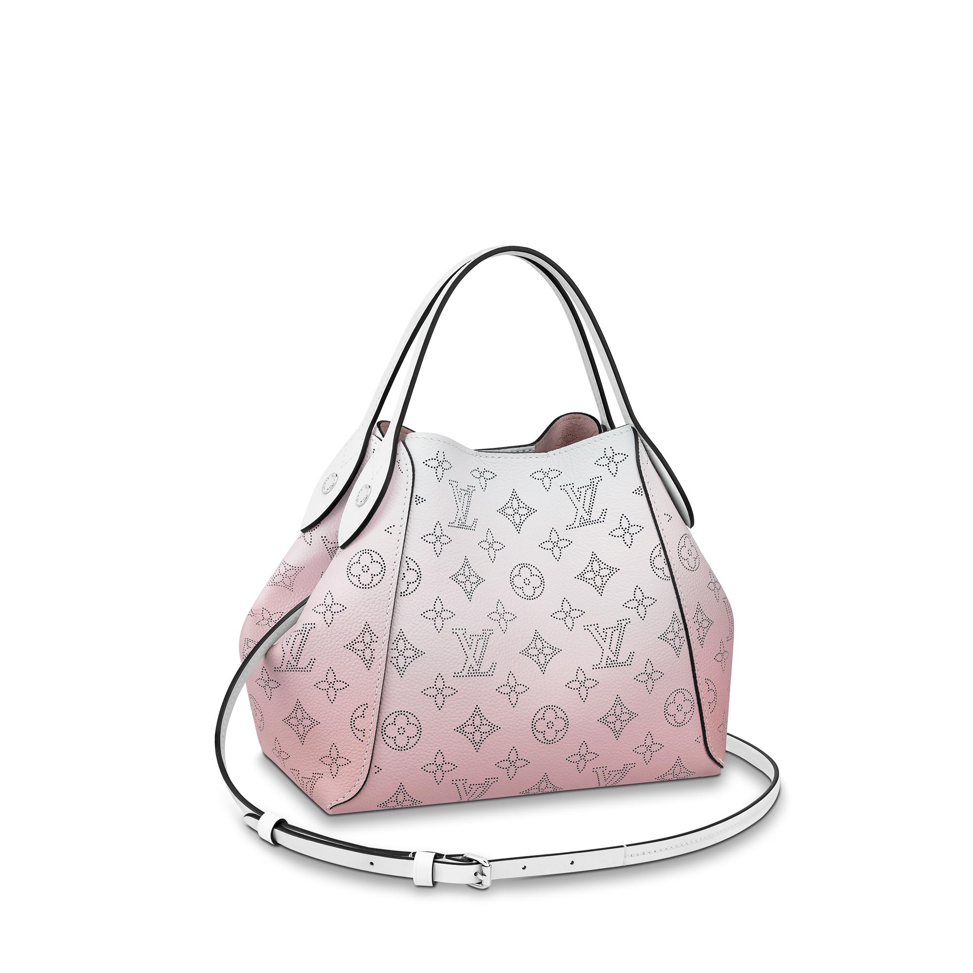 louis vuitton white and pink bag