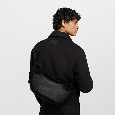 Hobo Hamac Bag Monogram Shadow Leather in Bags and Small Leather Goods's Women Bags Newness collections by Louis Vuitton (Product zoom)