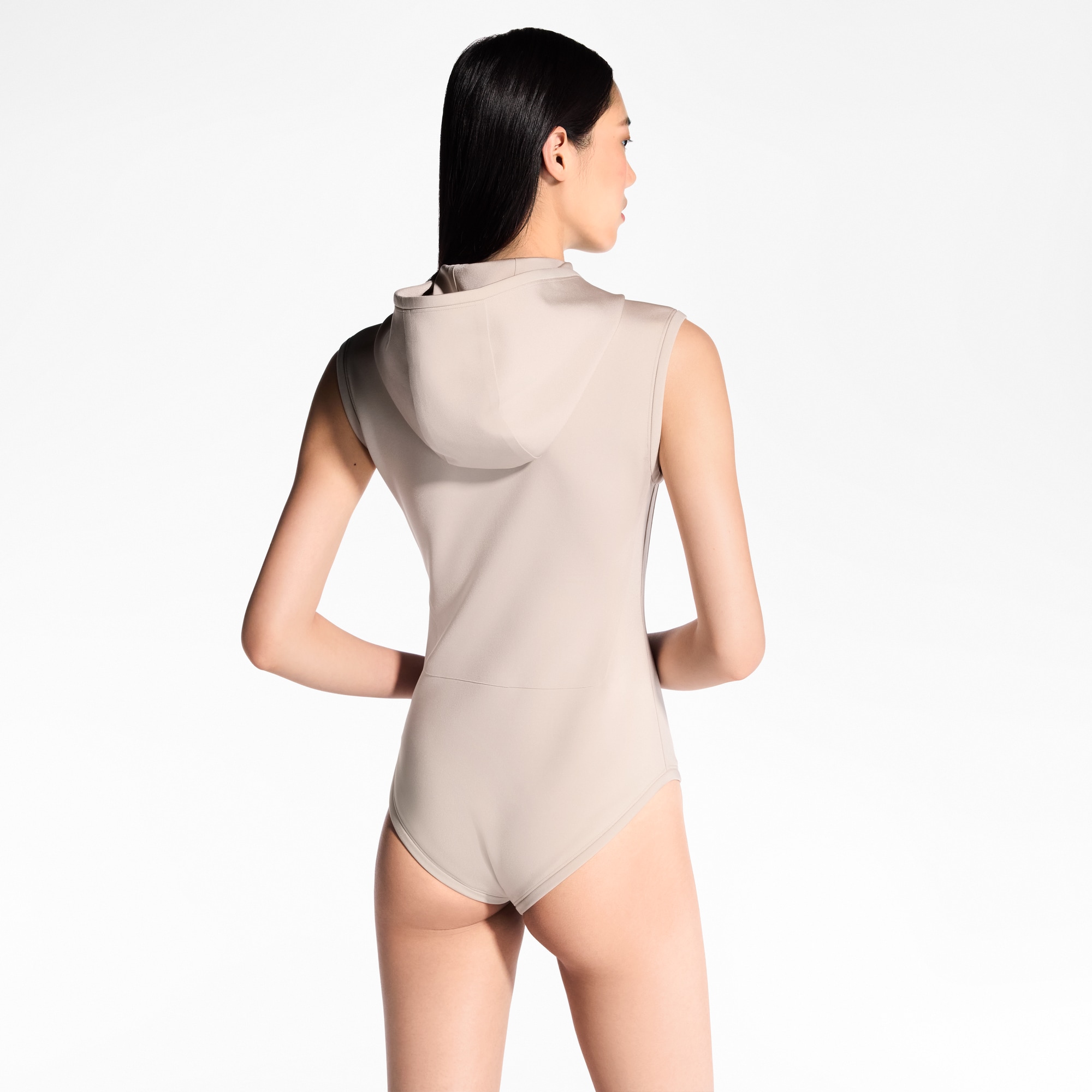 Hooded Technical Jersey Body  in Women