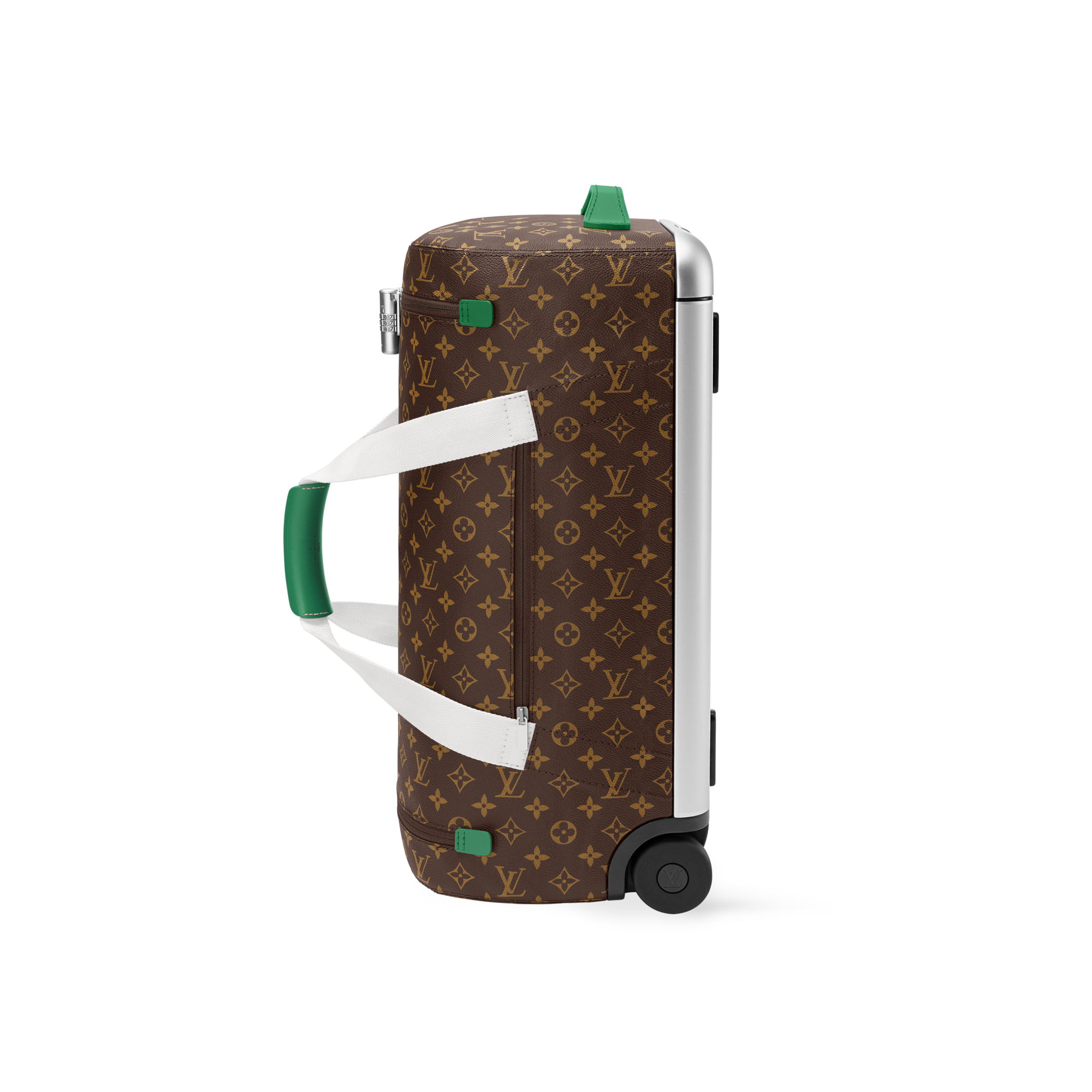 Horizon Soft Duffle 55 Monogram Macassar Canvas in Men