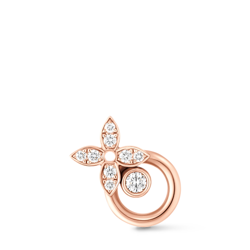Idylle Blossom Ear Cuff, Pink Gold And Diamonds - Per Unit in Jewelry's Categories Earrings collections by Louis Vuitton