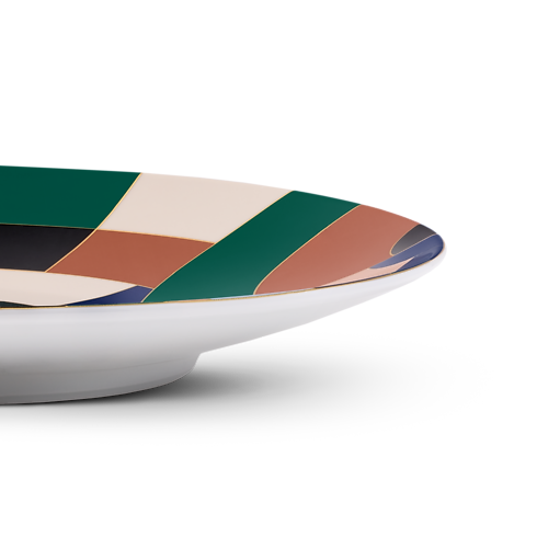 Illusion Set of 2 Dessert Plates in Trunks, Travel and Home's Home and Art of Dining Art of Dining collections by Louis Vuitton (Product zoom)