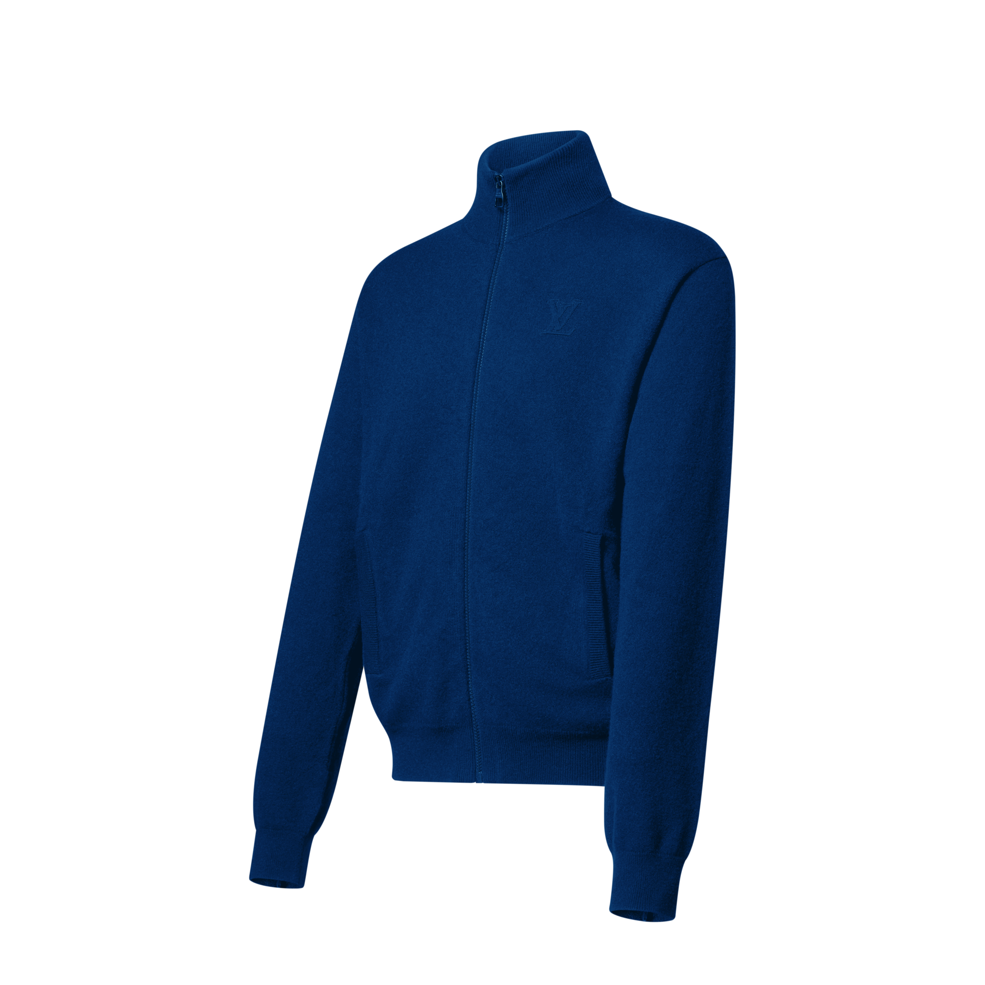 Inside Out Zipped Through Cashmere Hoodie  in Men