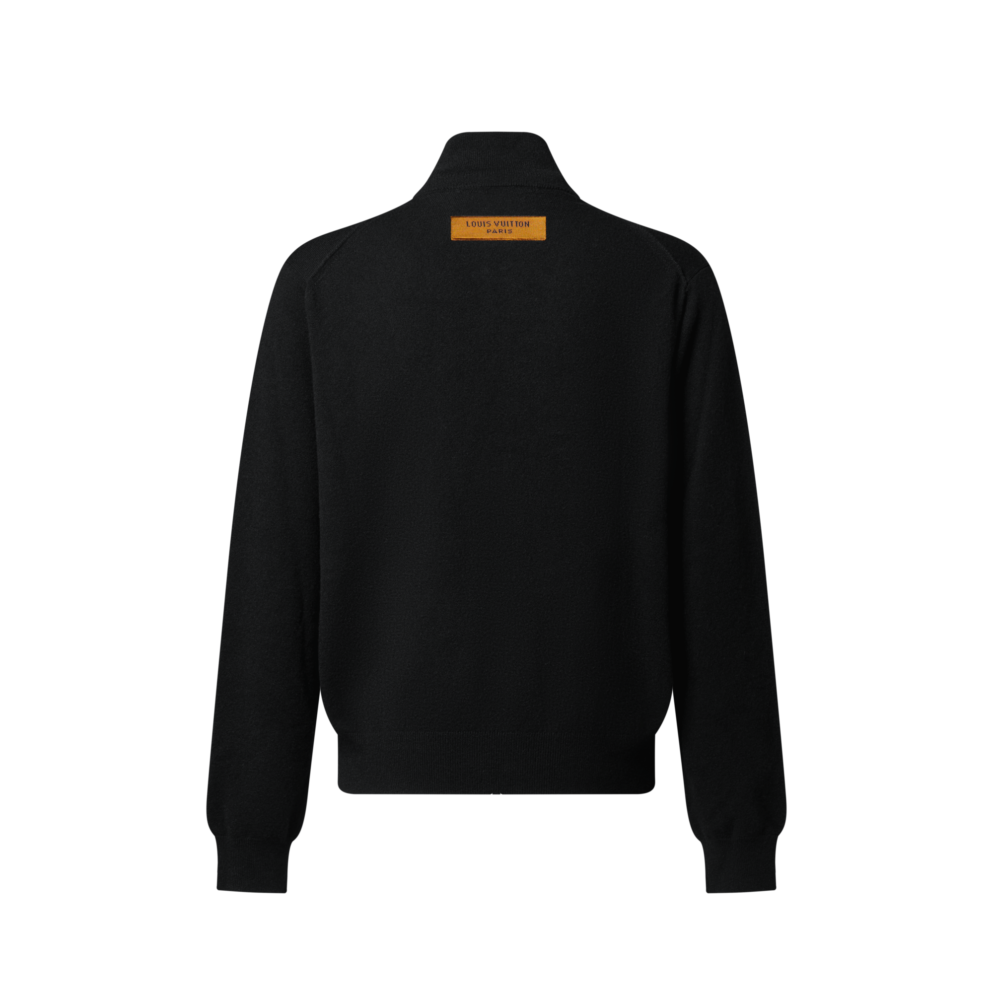 Inside Out Zipped Through Cashmere Hoodie  in Men