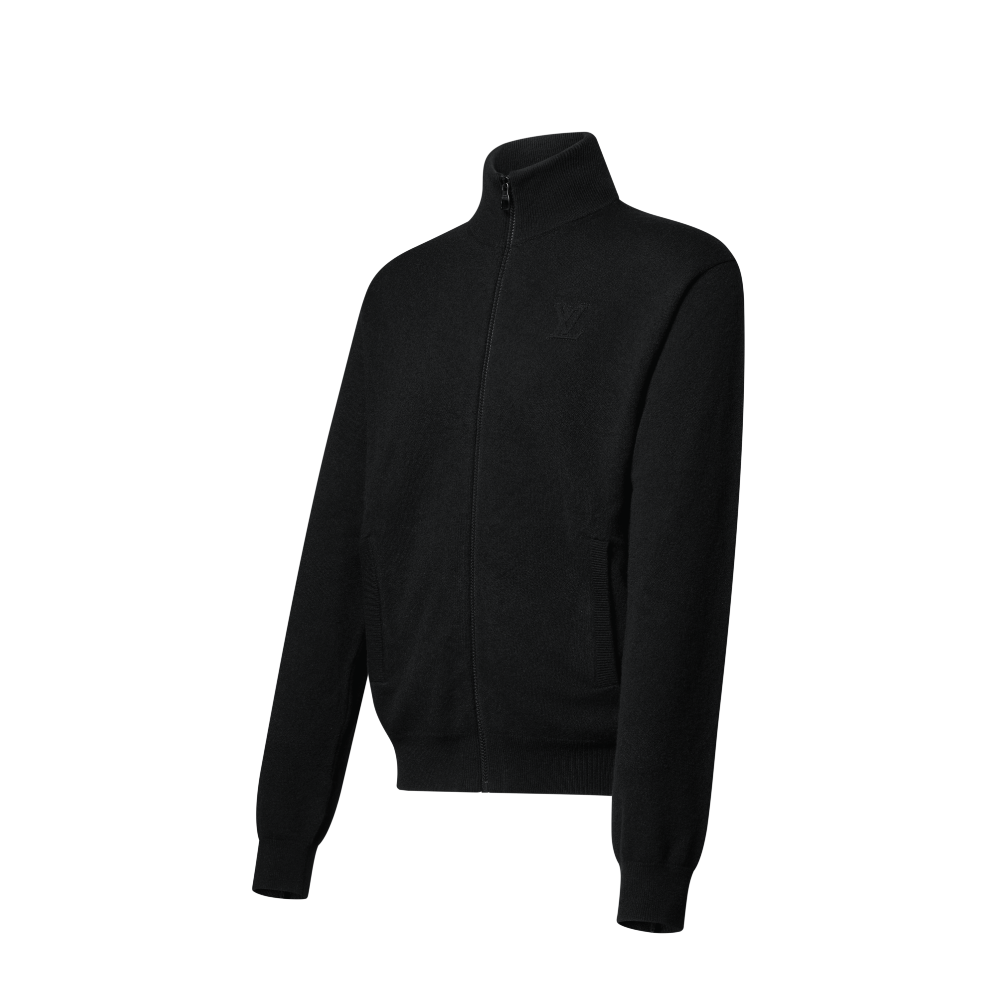 Inside Out Zipped Through Cashmere Hoodie  in Men