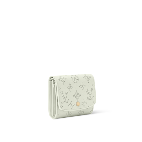 Iris Compact Wallet Mahina Leather in Women's Wallets and Small Leather Goods Compact and Long Wallets collections by Louis Vuitton (Product zoom)