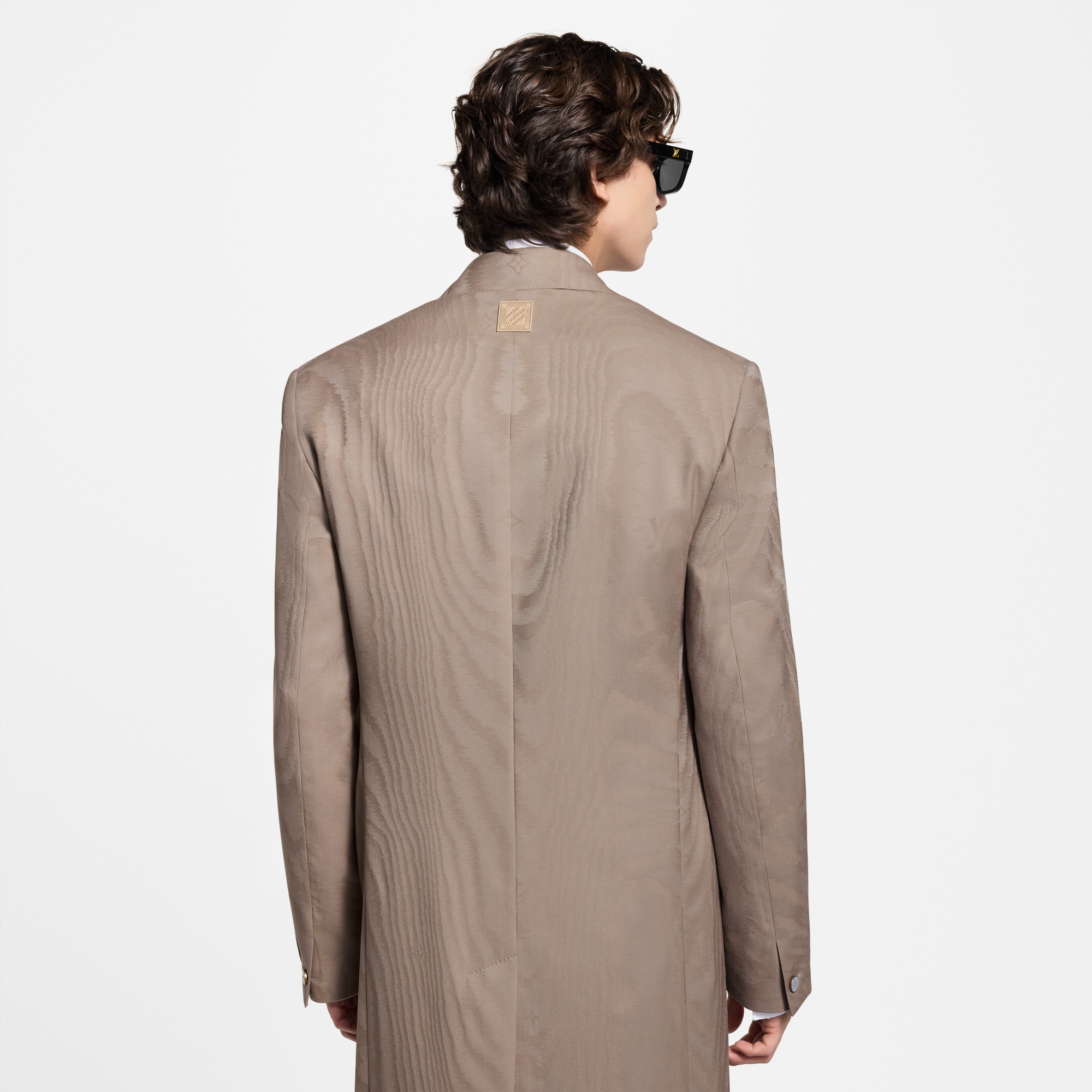 Jacquard Unlined Coat  in Men