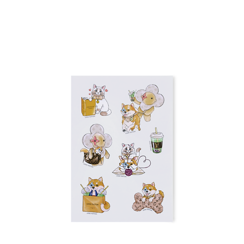 Jane Notebook MM & Stickers S00 in Trunks, Travel and Home's Library and Stationery Office and Writing collections by Louis Vuitton (Product zoom)