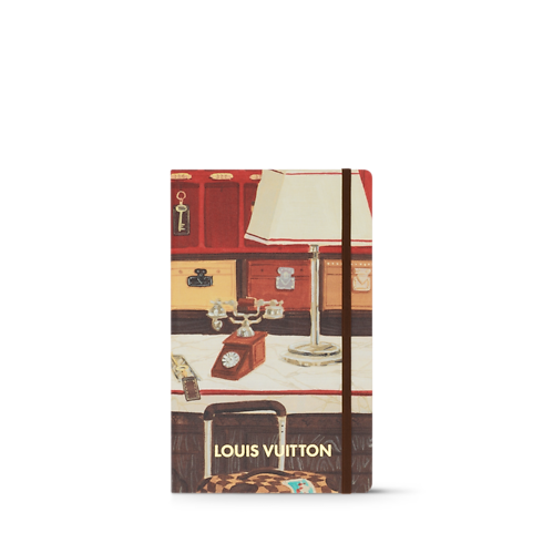 Jane Notebook MM & Stickers Carnets de Palace Reception S00 in Trunks, Travel and Home's Library and Stationery Office and Writing collections by Louis Vuitton (Product zoom)
