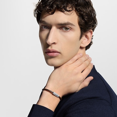 Keep It Bracelet Monogram Canvas in Men's Fashion Jewelry Bracelets collections by Louis Vuitton (Product zoom)