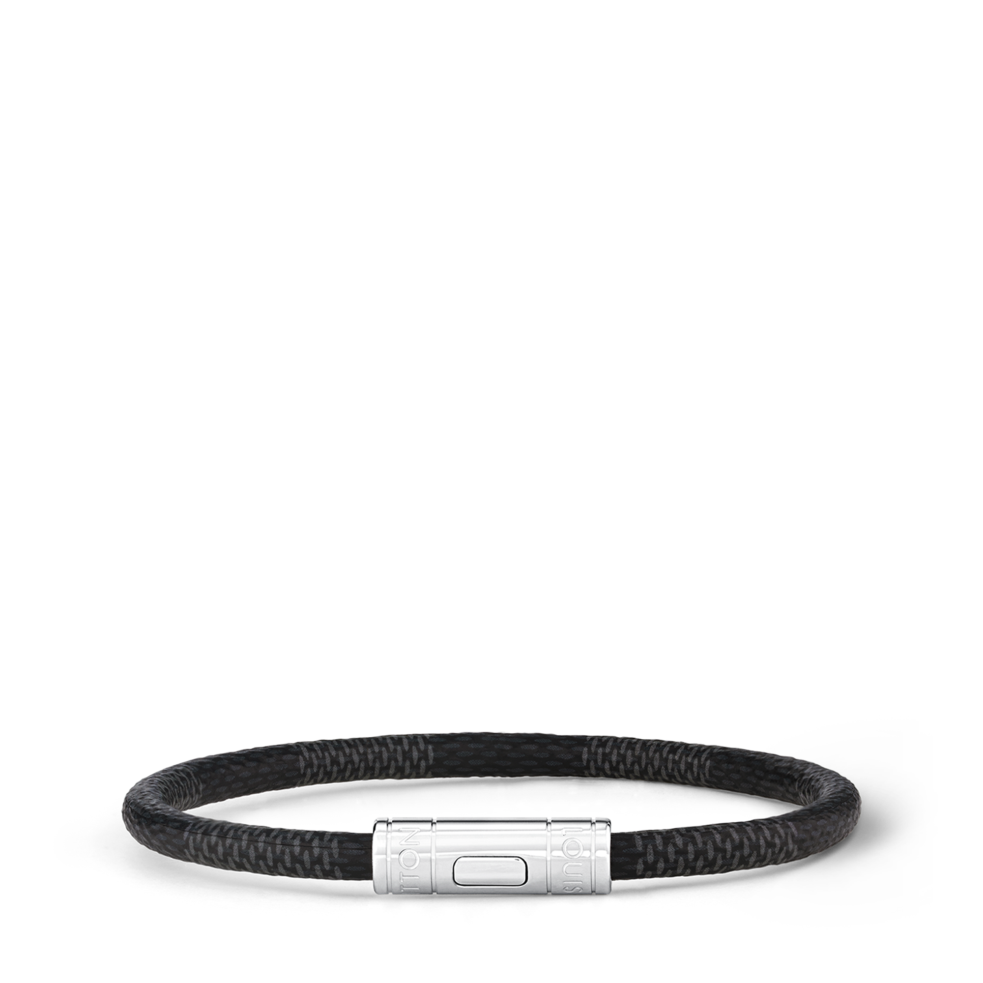 Keep It Bracelet Damier Graphite Canvas in Men