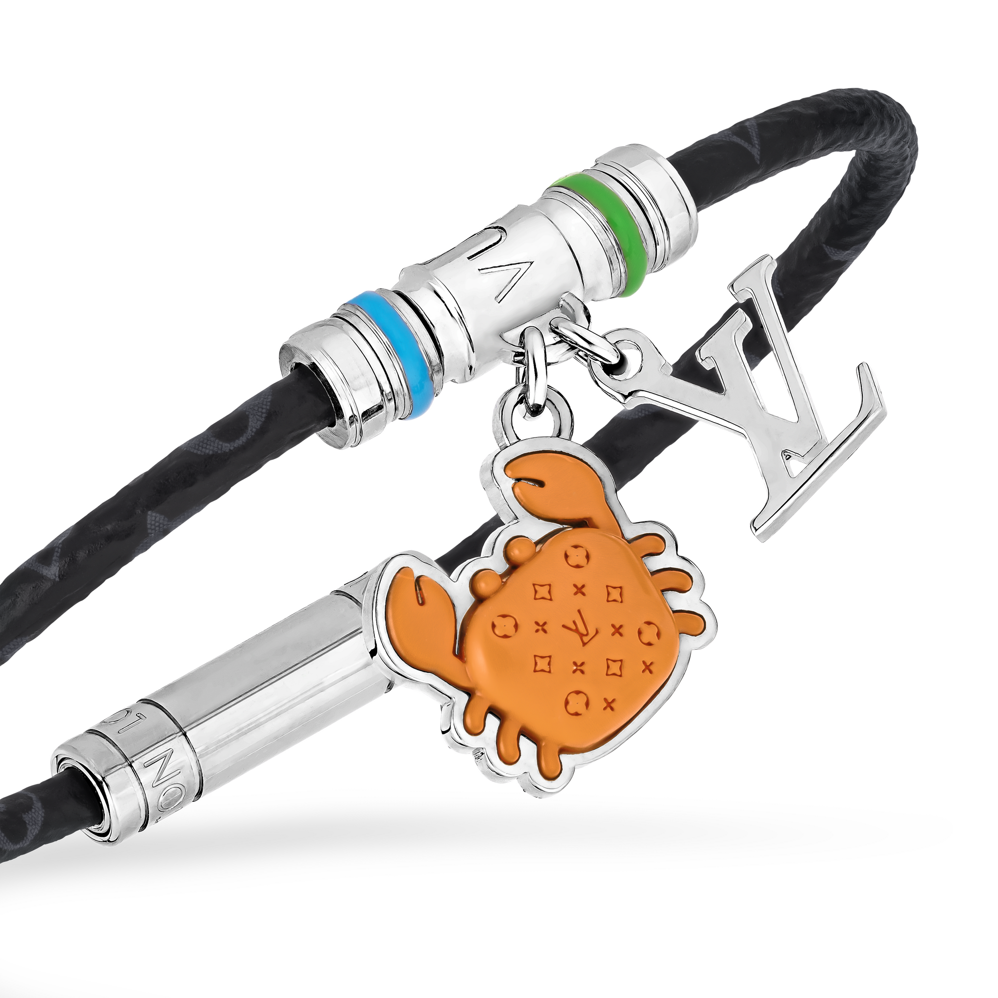 Keep It Crab Bracelet Monogram Eclipse Canvas in Men