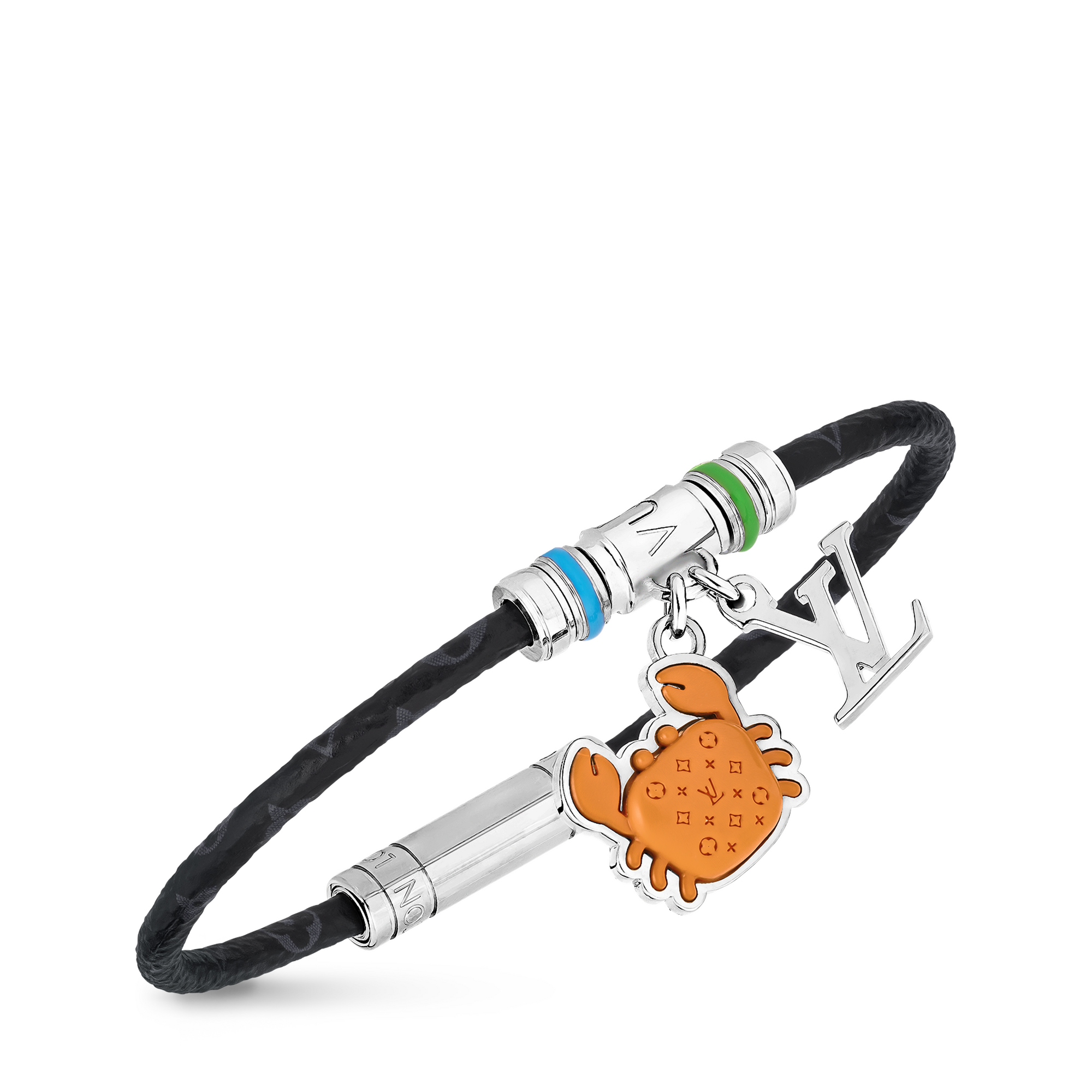 Keep It Crab Bracelet Monogram Eclipse Canvas in Men