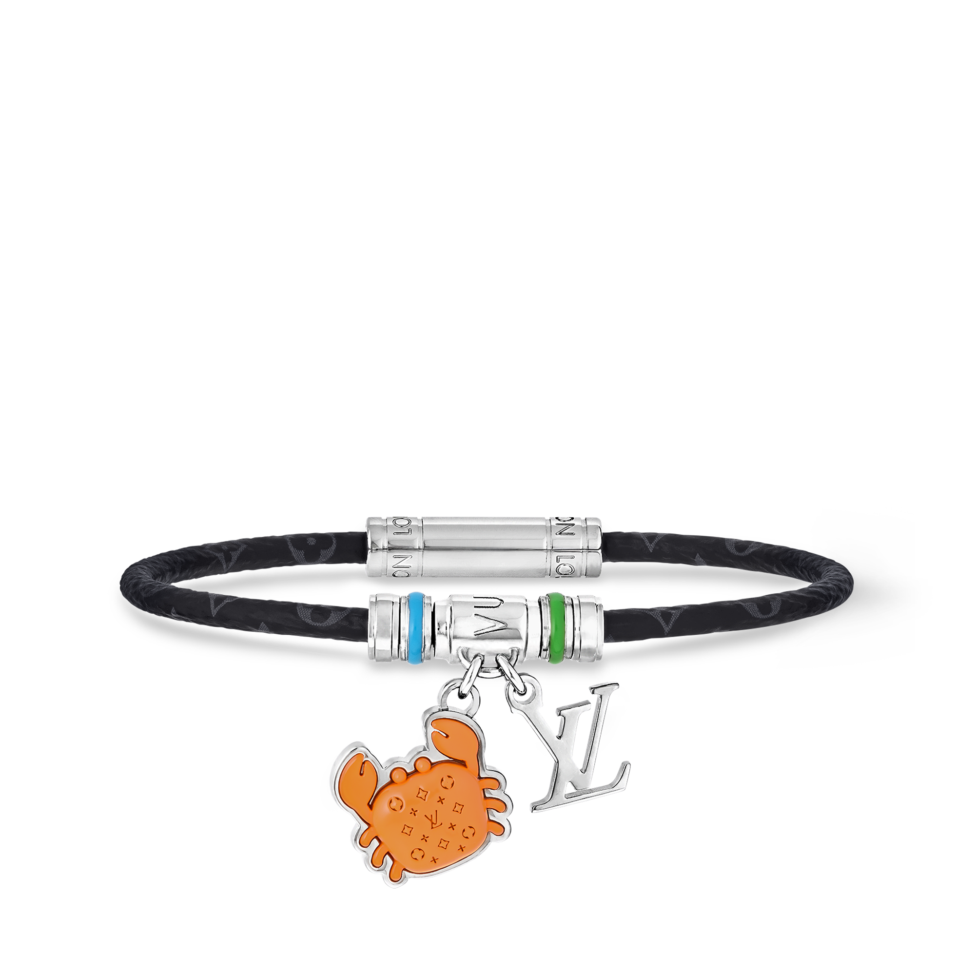 Keep It Crab Bracelet Monogram Eclipse Canvas in Men