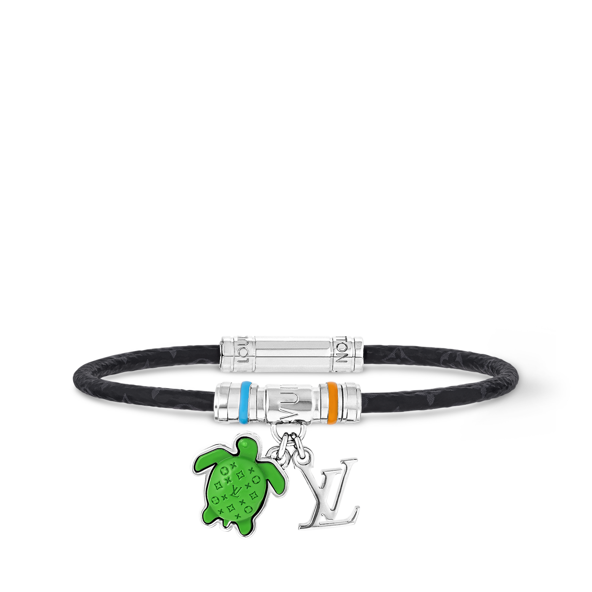 Keep It Turtle Bracelet Monogram Eclipse Canvas in Men