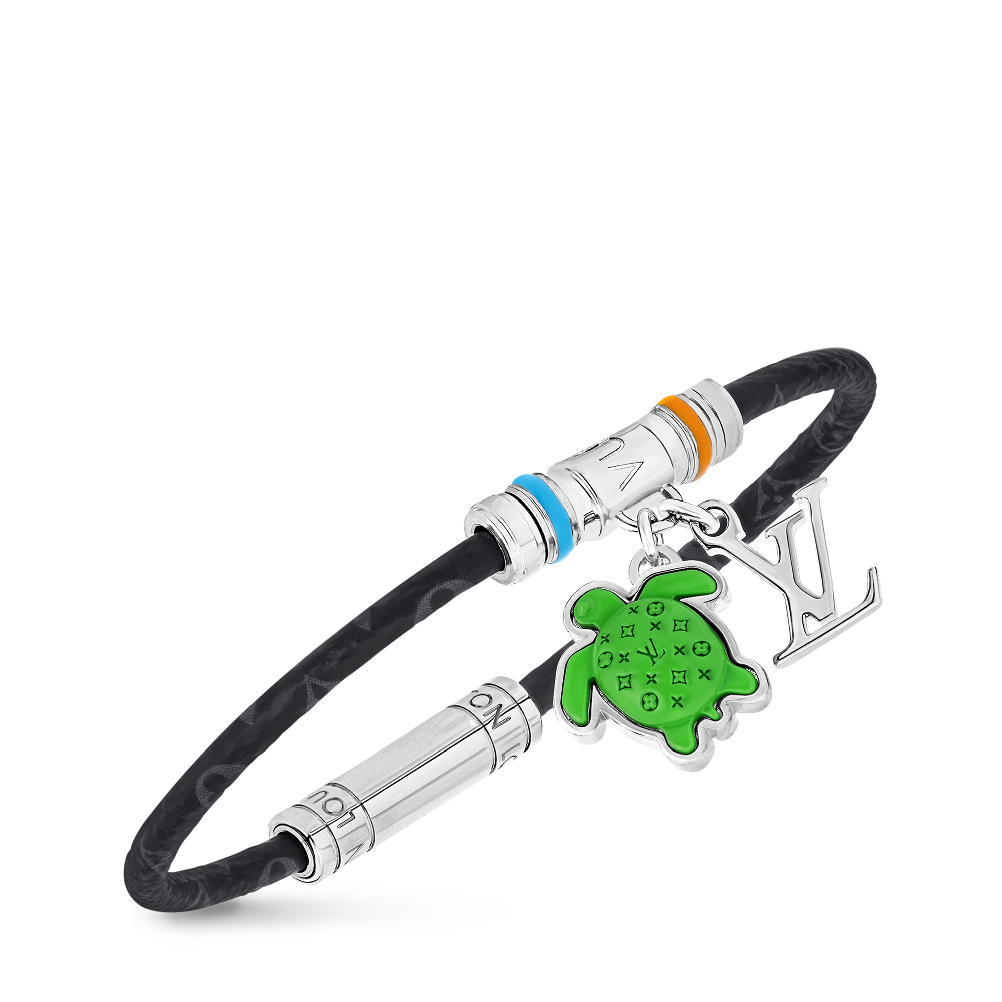 Keep It Turtle Bracelet Monogram Eclipse Canvas in Men