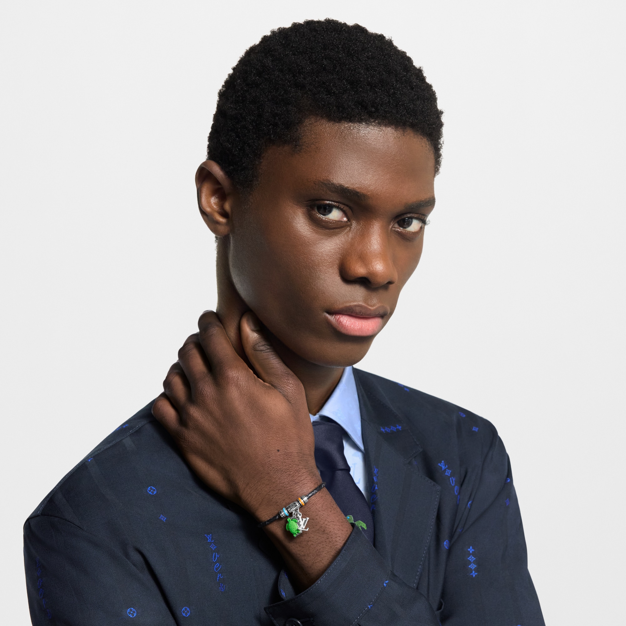 Keep It Turtle Bracelet Monogram Eclipse Canvas in Men